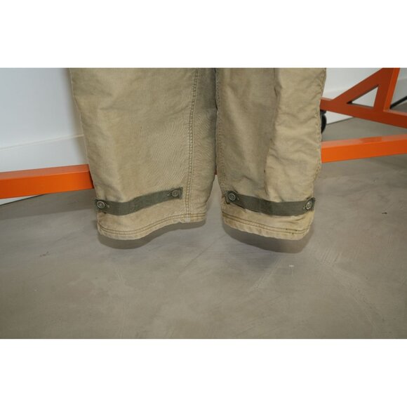 Vintage U.S. Navy WWII USN Cold/Wet Weather Wool Lined Deck Bib Overalls Small - Picture 5 of 8